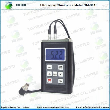 TM-8818 Beliebte LCD Ultraschall Dickenmessgerät Meter